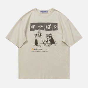 Aelfric Eden The Cat After Work Print Tee